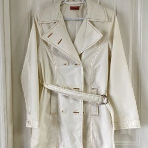 Off white trench coat